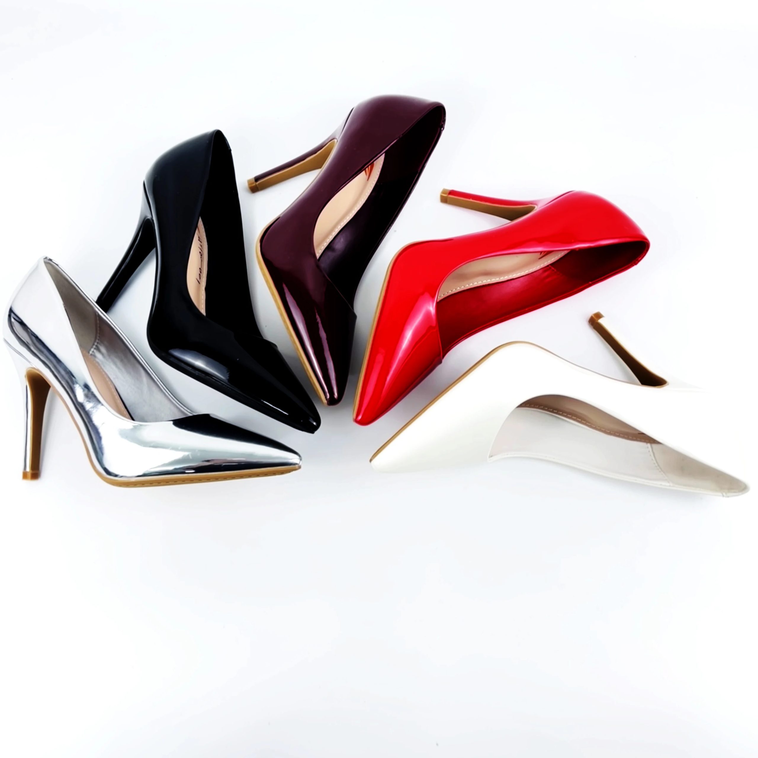 Standard Strong Colour Ladies’s Excessive Heels and Smooth Slim Heels